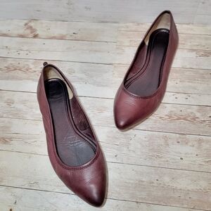 Frye Women's Flats in Burgundy